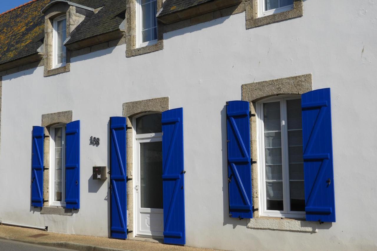 Les Volets Bleus Bed & Breakfast Saint-Guénolé Exterior foto